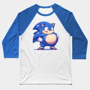 chubby sonic Baseball T-Shirt